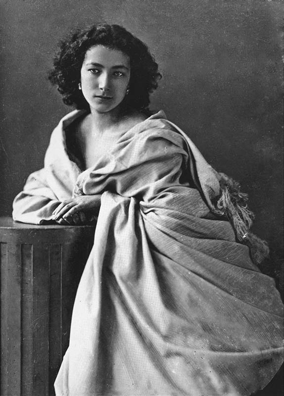 Nadar, ritratto di Sarah Bernhardt